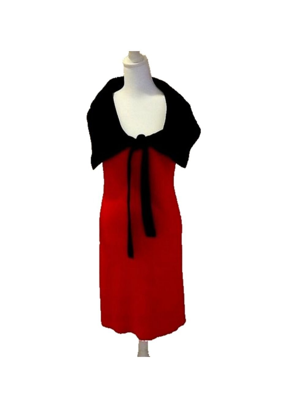 Vintage Angelo Tarlazzi Paris Like Santana Knit Sleeveless Dress, Size Small - Picture 5 of 8
